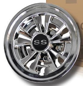 Wheel Cover, SS 10 Spoke; set 4.