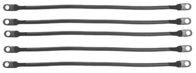 10107957-01 Battery Cable Set 6 Gauge - Club Car 48V Electric