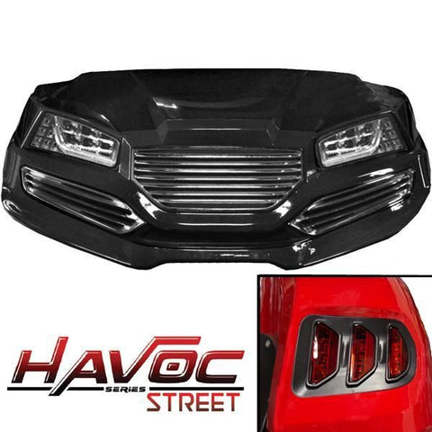 Yamaha G29/Drive HAVOC Street Body Kit in Black (Fits 2007-2016)