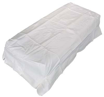 1015627-12 Seat Bottom Cover White - Club Car 1979 to 1999