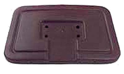 1011231 Seat Back Cap Brown - Club Car 1982 to 1999