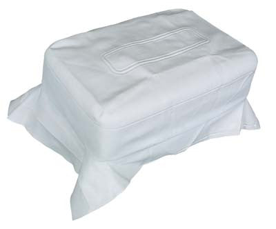 1015626-12 Seat Back Cover White - Club Car 19797 to 1999