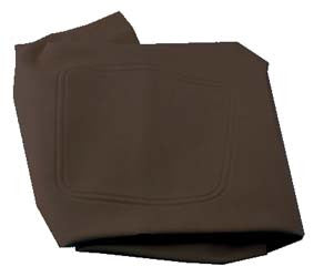 1019982-14 Seat Bottom Cover, Black - Club Car DS