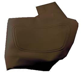 1020605-14 Seat Back Cover Black - Club Car DS 2000 to 2004