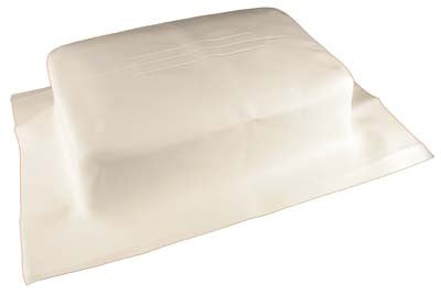15454-G1 Seat Back Cover White - Ezgo 1973 to 1994