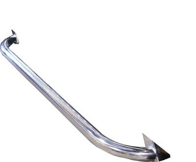 28379 Jake's Nerf Bar Set Stainless - Club Car DS Gas & Electric 1985 & Up