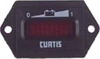 33636-G02 State Of Charge Horizontal  Curtis Gauge  24 Volt - Ezgo Electric