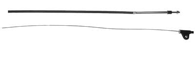 40528-68 Throttle Cable 66" Long - Columbia & Harley Davidson Gas 1968 to 1979