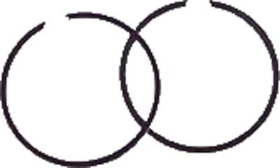 J10-11610-00-00 Piston Ring Sets Standard - Yamaha Gas G1