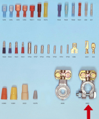 553.088 Universal Top Post Battery Terminal