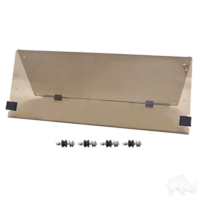 Tinted Hinged Windshield - Yamaha G29 Drive.