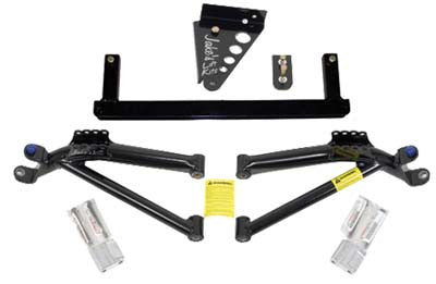 Jake's Factory Authorized lift kit, 5" lift. For Yamaha gas and electric G8, G11, G14, (1995-96)