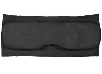 71753-G07 Seat Back Cover Black - Ezgo Medalist & TXT 1994 & Up