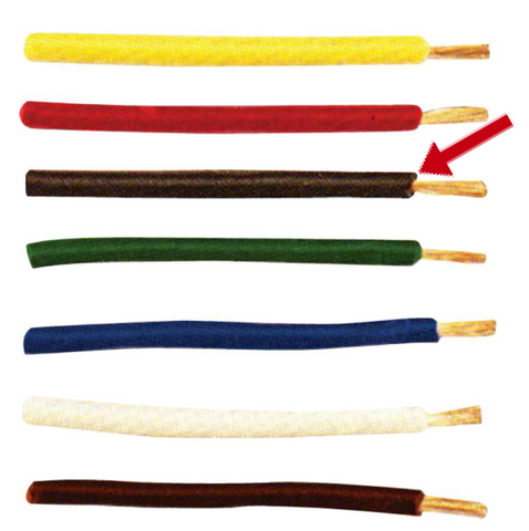 774.03.10 PVC Coated Primary Wire 10 gauge Black