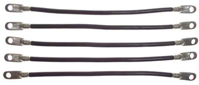 9341  36 Volt Battery Cable Set, 4 Gauge - Club Car DS Electric