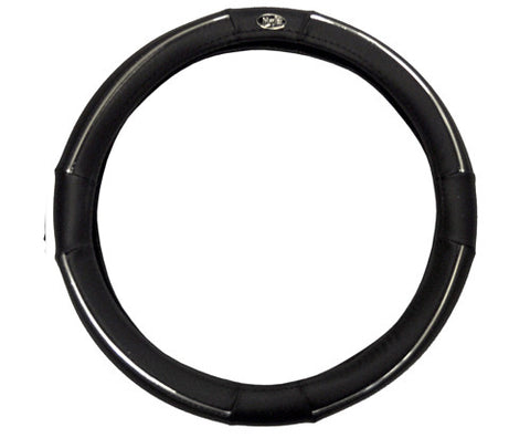 Golf-Cart-Steering-Wheel-Cover-madjax-Black-Chrome-cartguy-ontario-dealer-mjsc8005-club-car-ezgo-yamaha