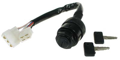 J17-82508-20-00 Key Switch with wire harness - Gas G1 Yamaha 