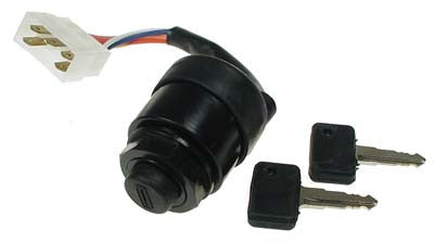 J22-82508-00-00 Key Switch with wire harness and build in F&R - Electric Yamaha G1 