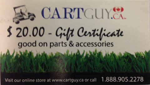 $20 Gift Certificate