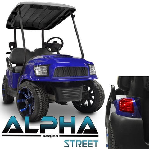 Club Car Precedent ALPHA Street Body Kit in Blue (Fits 2004-Up)