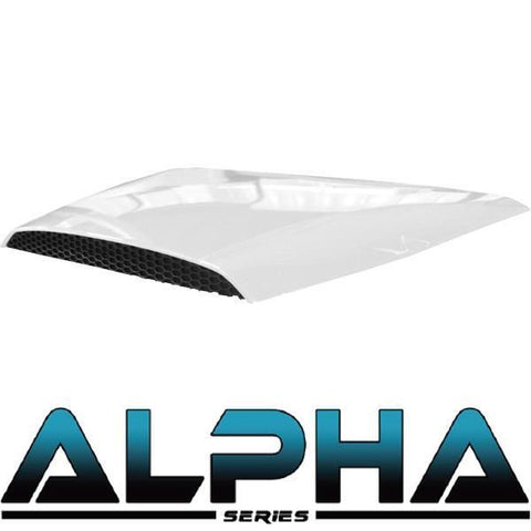 White Hood Scoop for ALPHA Body Kits