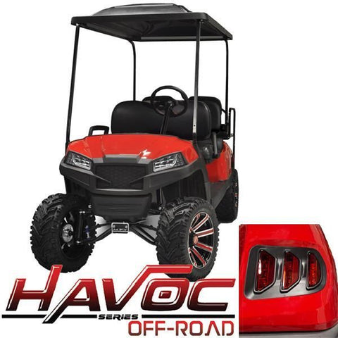 Yamaha G29/Drive HAVOC Off-road Body Kit in Red (Fits 2007-2016)