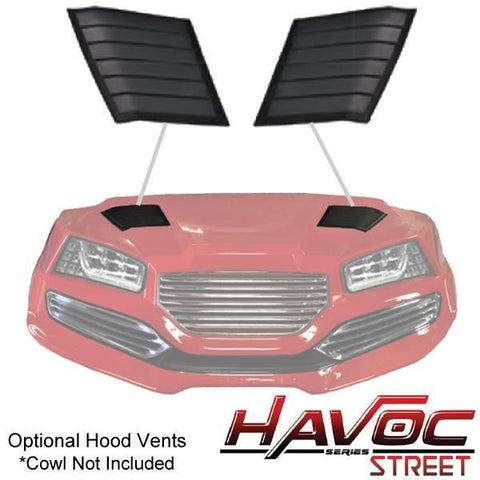 Yamaha G29/Drive HAVOC Street Body Kit in Red (Fits 2007-2016)