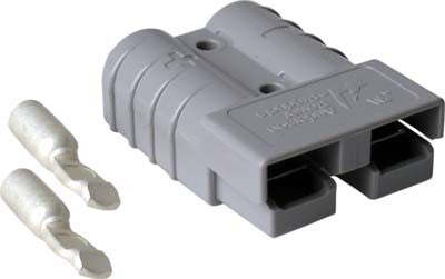 13715-G2 Anderson Plug Gray SB50 = Ezgo Electric 1983 to 1995