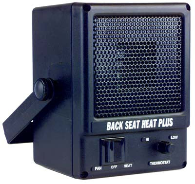 D.C. electric heater. Dash, floor or firewall mountable.