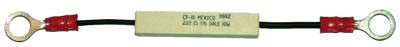 29696 Precharge resistor. Used with 36 Volt, 400 amp solenoid #30911