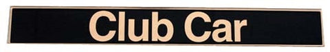 Factory Name Plate - Club Car DS 1982 to 2004