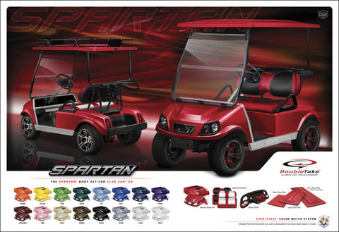 Club Car DS body kit available in 16 colours